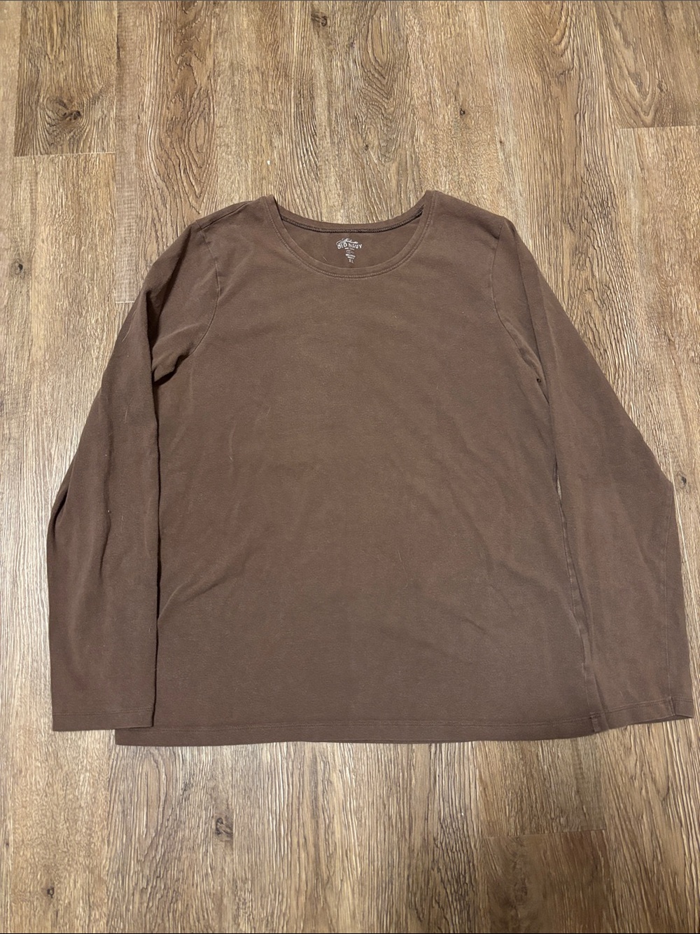women’s brown old navy long sleeve